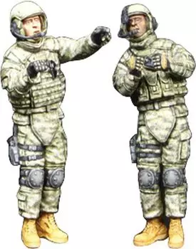 Valkyrie Miniature Current American Tank Crew Set 2008 Iraq Resin Kit VM35005 1/35 2-элементный