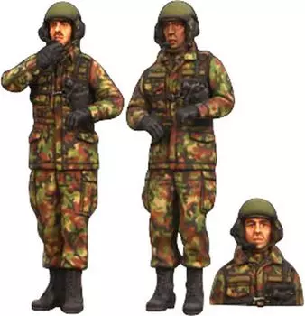 Valkyrie Miniature Modern American Tank Crew Set 2 1 бюст из смолы VM35027 1/35 фигурки 1980-90-х годов,