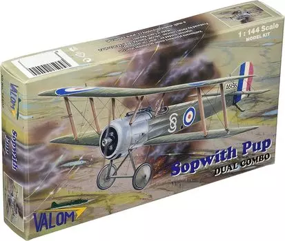 VALOM British Sopey Spup Biplane Fighter Set of 2 Plastic Model CV14402 1/144