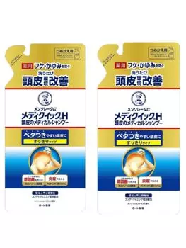 Value 2 Mediquik H Scalp Лечебный шампунь Сменная упаковка 280 мл x 2 Great Pack