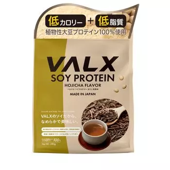 VALX Соевый протеин 280г Вкус Ходзича Вкус x Соевый протеин для женщин Под контролем Ёсинори Ямамото Сделано в Японии [Аутентичный протеин на растительной основе]