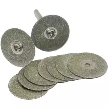 Валы оправки режущие диски сверлильный вращающийся инструмент 2*вала оправки длиной 38 мм