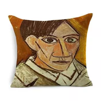 Van Starry Gogh Night Square Cushion Covers Pillow Cases Home Decor Pillow Cover A
