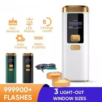 Vancostar 999900 Flash Лазерная Эпиляция для Женщин Мужчин IPL Эпилятор Постоянный 3 Световых Окна Бикини Триммер Лазерный Эпилятор
