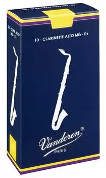 Vandoren Traditional 4 Reed for Alto Clarinet Hardness (Vandoren)