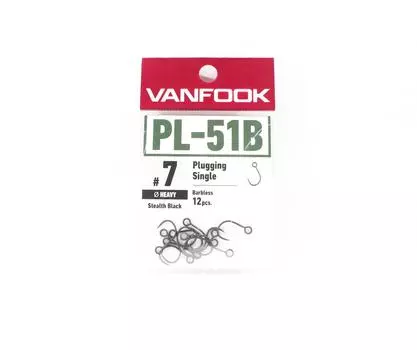 Vanfook PL-51B Plugging Single Hook Без зазубрин Размер 7 (9917)