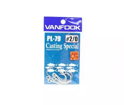 Vanfook PL-79 Casting Специальный одиночный крючок Размер 2/0 (4509)
