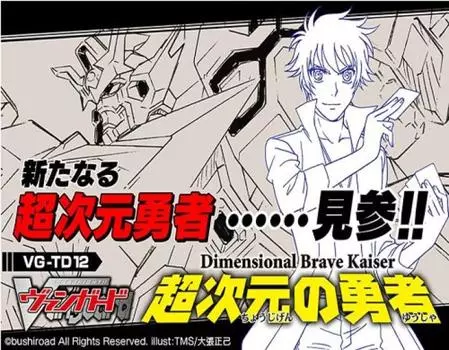 Vanguard Пробная колода Герой Гиперизмерения Cardfight!! VG-TD12
