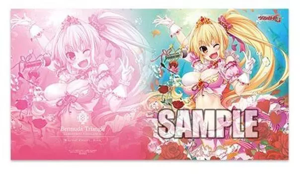 Vanguard Волшебная Звезда Нина Специальный Резиновый Игровой Коврик Конкурс-Раздача Часть 2 Cardfight!!