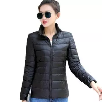 VANGULL брендовая женская осенне-зимняя одежда, базовая куртка, однотонное тонкое теплое тонкое пальто, повседневные хлопковые парки на молнии с длинными рукавами M розы красного