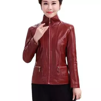 VANGULL брендовые женские куртки из искусственной кожи, модные осенне-зимние женские однотонные пальто из искусственной кожи с длинным рукавом, кожаная куртка больших размеров XL чёрный