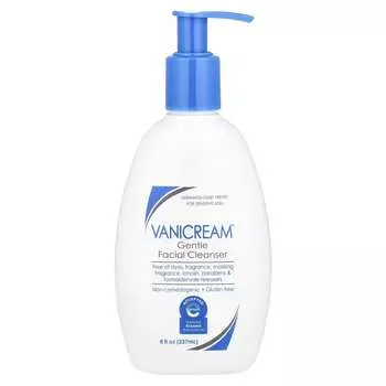 Vanicream, нежное очищающее средство для лица, для чувствительной кожи, без отдушек, 8 жидких унций (237 мл)