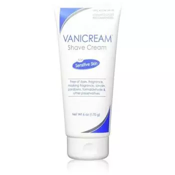 Крем для бритья Vanicream Sensitive Крем для бритья Gillette для чувствительной кожи Vanicream Shave 6 унций 2 упаковки по 6 унций