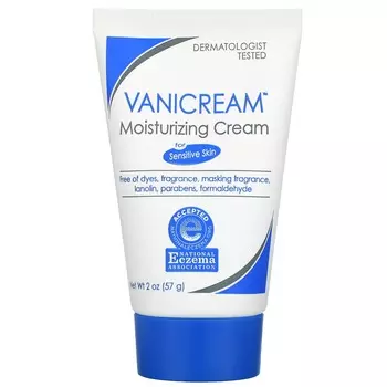Vanicream, увлажняющий крем, для чувствительной кожи, без отдушек, 2 унции (57 г)