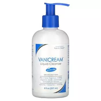 Vanicream, жидкое очищающее средство, для чувствительной кожи, 8 жидких унций (237 мл)