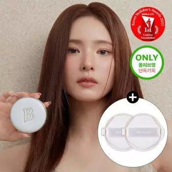 Vanilla Co [эксклюзив] Vanilla Co Coverage Ultimate White Cushion Plan Основной продукт + сменные блоки X2ea Бесплатно [Основной товар + 2 сменных блока] 23 Medium Jelly