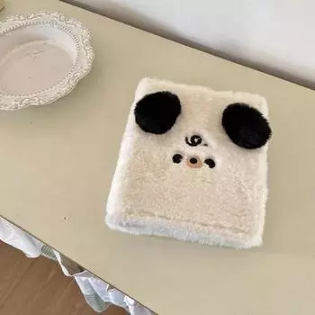 Vanilla J [в комплекте 10 листов] Милый мех животных A5 6-дырочный фотоальбом-дневник