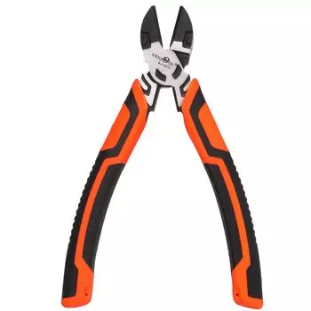 VANJOIN Strong Nippers with Grip Iron Wire Approximately Nippers Tools Electrician Wire Cutter Guitar Copper Wire [Cutting Capacity 1.6mm]