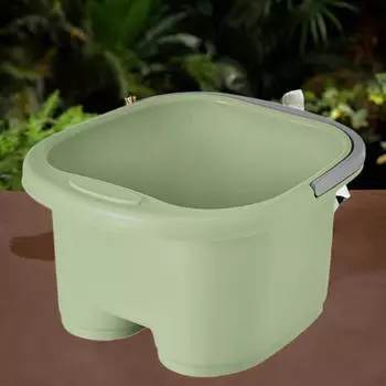 Ванна для ног, массажная ванна высотой 8,27 дюйма, спа-бассейн, удобный педикюр, прочный для замачивания