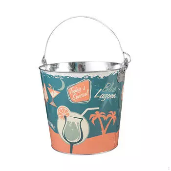 Ванна для охлаждения напитков, переносная, с ручкой, пивное ведро для коктейльных вечеринок, пабов A
