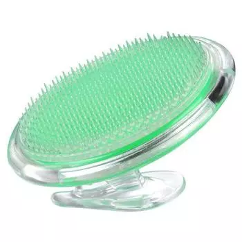 Ванна Шампунь Мытье Волос Массажер Расческа Кожа Головы Щетка Для Лица Инструмент Для Укладки Волос зелёный