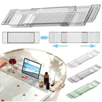 Ванна телескопическая ванна прозрачная ванна без плесени ванна прозрачная ванна акриловая ванна ванна ванна для хранения плесени ванная ванна ванна принадлежности для ванной поднос,