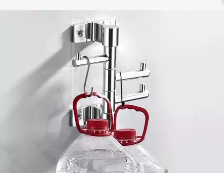 Ванная комната Бытовые Удобные Крючки для одежды для подвешивания Настенные Металлические Крючки для ванной комнаты Кухонные инструменты Аксессуары Принадлежности S-3