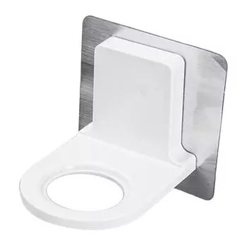 Ванная комната держатель для бутылок с гелем для душа крючок без перфорации прочный клей настенный жидкое мыло для душа