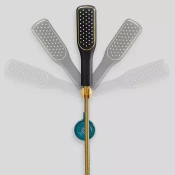 Ванная комната кронштейн для душевой лейки без проколов вращающийся на 360 градусов регулируемый держатель на присоске держатель для душевой стойки держатель для насадки