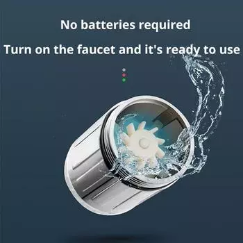 Ванная комната LED 3-цветный подсвечивающийся смеситель для кухни Водосберегающий смеситель Аэратор Насадка для душа