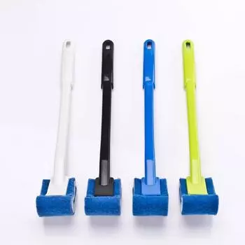 Ванная комната Мытье Чистая Творческая Чистка PP Туалетная Губка Щетка белый