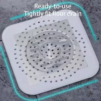 Ванная комната Сливной Уловитель Волос Заглушка Для Ванны Заглушка Фильтр Для Раковины Фильтр Для Душа Защита От Запаха Душевая Пол Сифон Крышка Для Слива Кухня