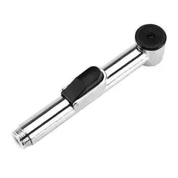 Ванная комната, туалет, ручной хромированный распылитель для биде из АБС-пластика, чистящая насадка для душа 1Pc