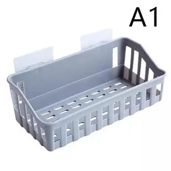 Ванная комната Ванная комната Ванная комната Свободна Для Полки Для Хранения Туалет, Кухня Настенная Пластиковая Полка