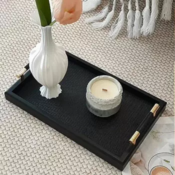 Ванная комната Высокий парфюм прямоугольник Inter органайзер браслет ожерелье воротник ювелирные изделия чёрный