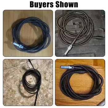 Ванная Кухня 3M Spring Pipe Средство для прочистки канализационных труб Инструмент для прочистки труб Инструменты для удаления засоров в раковинах и трубопроводах Очиститель сливов