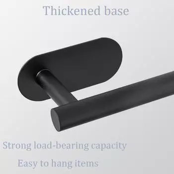 Ванная Кухня Без Сверления Держатель Туалетной Бумаги Нержавеющая Сталь Самоклеящийся Настенный Диспенсер Для Рулонов Тканевых Полотенец