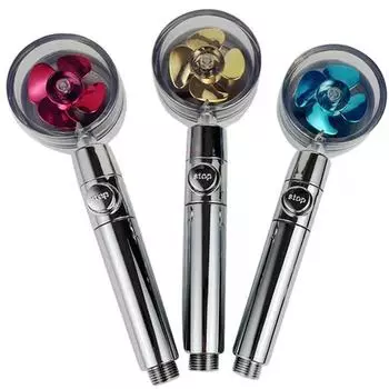 Ванная турбина напорный душ головка комплект для небольшой талии Booster Small waist