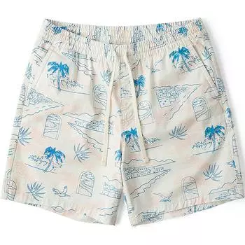 Vans Повседневные шорты со шнуровкой и средней талией, мужские плавки бежевого цвета VN0A5FKDD1N S