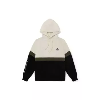 Vans Американский стиль цветные блоки с капюшоном толстовки мужские толстовки черный белый VN0A4UT2BLK XS