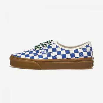 Vans Authentic Checkerboard Blue White Vn0009pvy6z Checkerboard Blue White 260