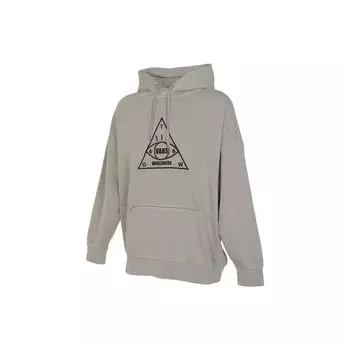 Vans Буквенно-цифровой пуловер Lima с капюшоном, мужские топы, коричневый VN000FC0AF1