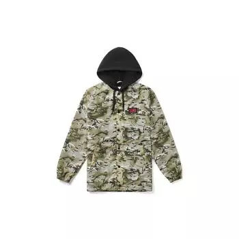 Vans Camouflage Casual Hooded Jacket Women Jackets VN0A4BR9W09 M