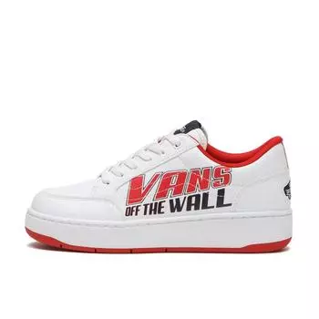 VANS Canola Logo Plat V2940 ЛОГОТИП PLT БЕЛЫЙ КРАСНЫЙ 220