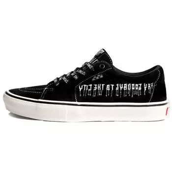 Vans Civilist x Skate Sk8-Low Back To The Roots — черные кроссовки унисекс Snow VN0A5FCF6EA 44.5