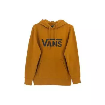 Vans Classic Logo Printed Hoodie Unisex Hoodies Brown VN0A5H5U1M7 M