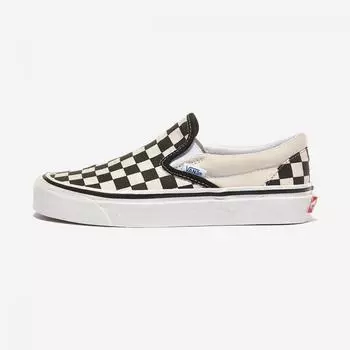 Vans Classic Slip On 98 Dx ANAHEIM FACTORY CHECKERBOARD ЧЕРНЫЙ БЕЛЫЙ