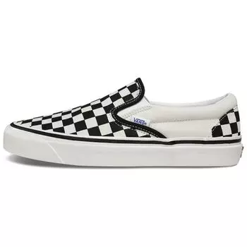 Vans Classic Slip-On 98 DX Anaheim Factory — кроссовки унисекс в шахматном порядке черный белый VN0A3JEXPU1 36.5