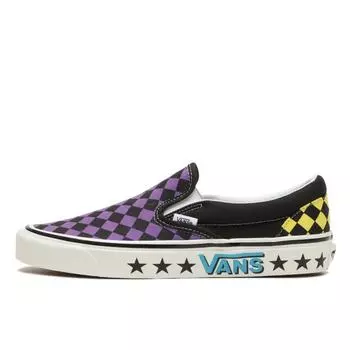 VANS CLASSIC SLIP ON 98DX VN0A7Q58PCA DIAMOND CHK PPL 220