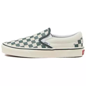 Vans Классические кроссовки Slip-On Checkerboard - Green True White Unisex VN000BVZBGN 37